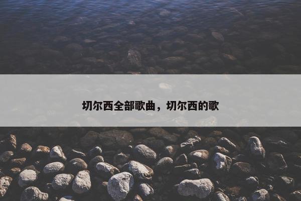 切尔西全部歌曲，切尔西的歌