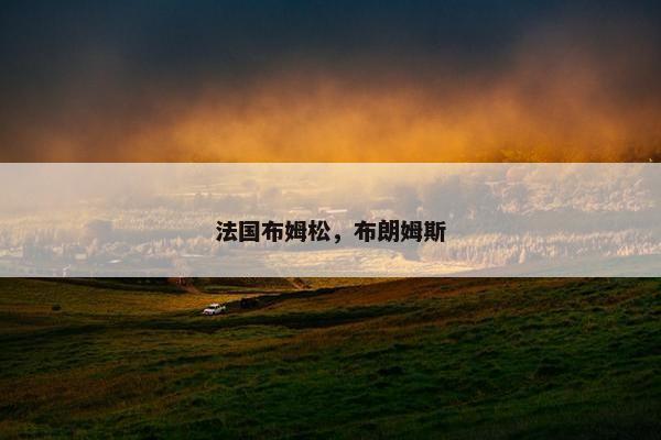法国布姆松，布朗姆斯