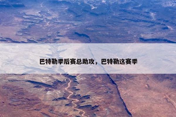 巴特勒季后赛总助攻，巴特勒这赛季