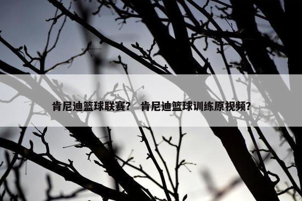 肯尼迪篮球联赛？ 肯尼迪篮球训练原视频？