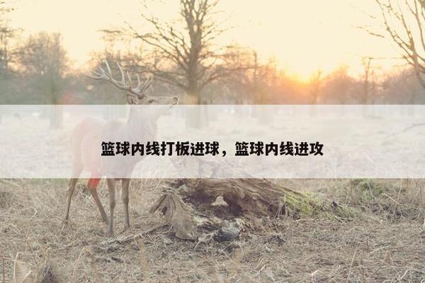 篮球内线打板进球，篮球内线进攻