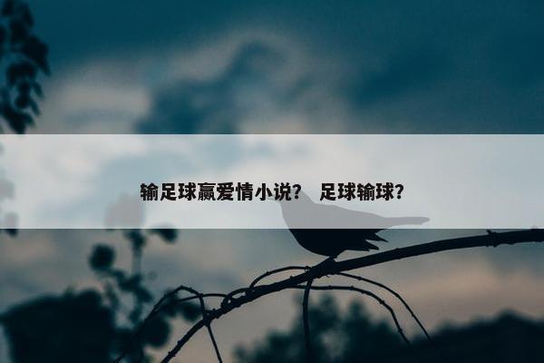 输足球赢爱情小说？ 足球输球？