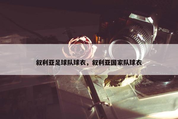 叙利亚足球队球衣，叙利亚国家队球衣
