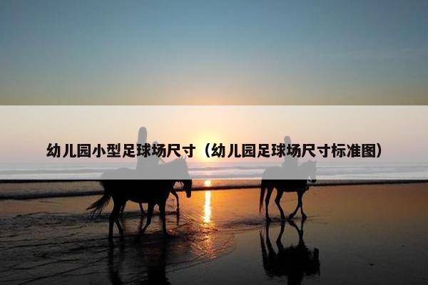 幼儿园小型足球场尺寸（幼儿园足球场尺寸标准图）