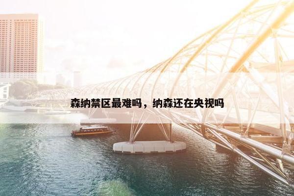 森纳禁区最难吗，纳森还在央视吗