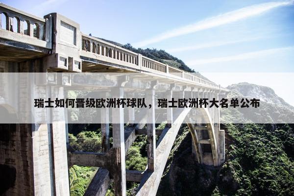 瑞士如何晋级欧洲杯球队，瑞士欧洲杯大名单公布
