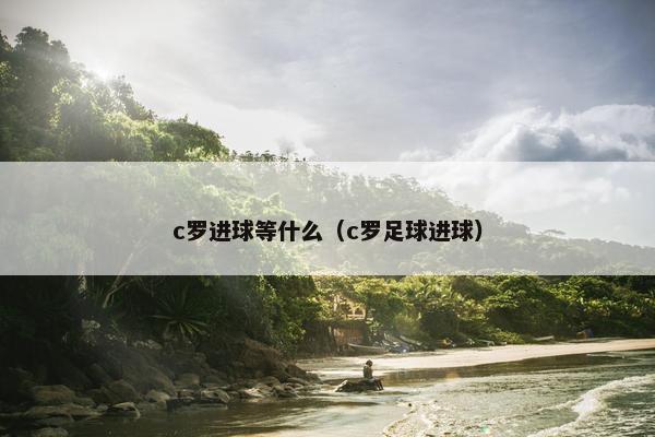 c罗进球等什么（c罗足球进球）