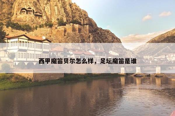 西甲魔笛贝尔怎么样，足坛魔笛是谁