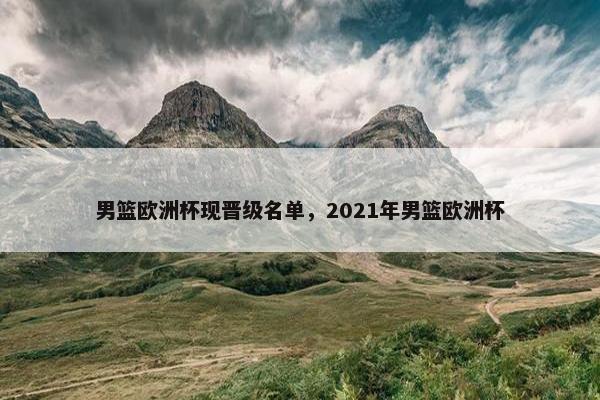 男篮欧洲杯现晋级名单，2021年男篮欧洲杯