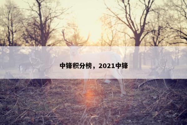 中锋积分榜，2021中锋