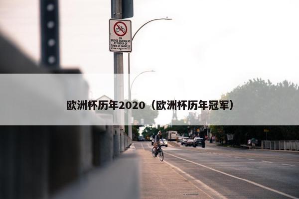 欧洲杯历年2020（欧洲杯历年冠军）
