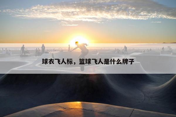 球衣飞人标，篮球飞人是什么牌子