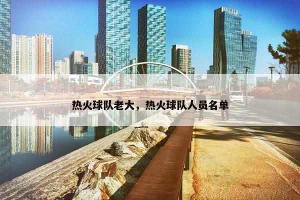 热火球队老大，热火球队人员名单