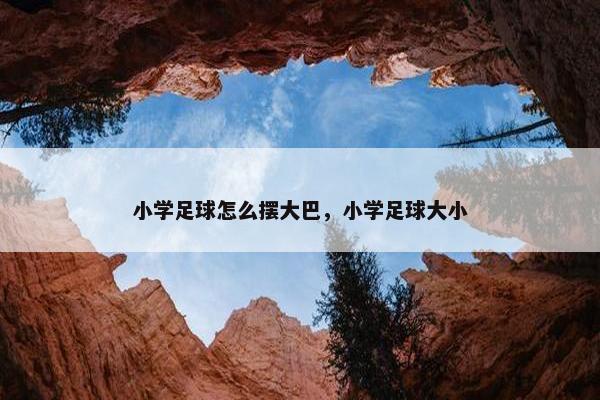 小学足球怎么摆大巴，小学足球大小