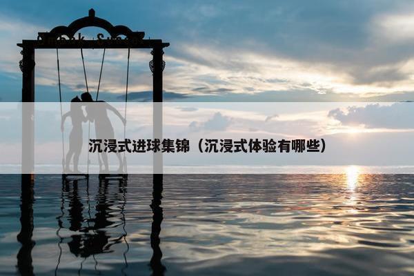 沉浸式进球集锦（沉浸式体验有哪些）