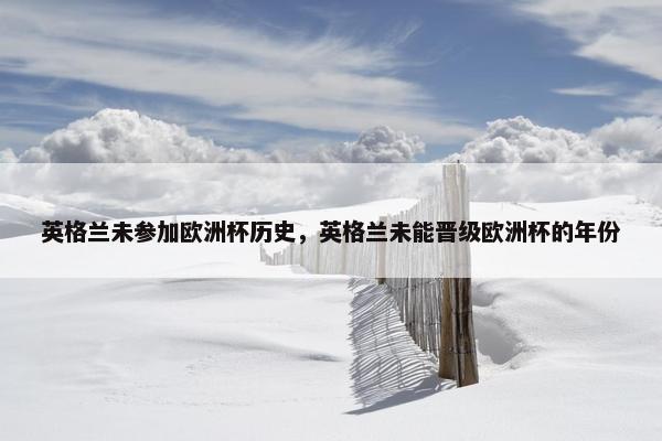 英格兰未参加欧洲杯历史，英格兰未能晋级欧洲杯的年份