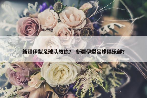 新疆伊犁足球队教练？ 新疆伊犁足球俱乐部？