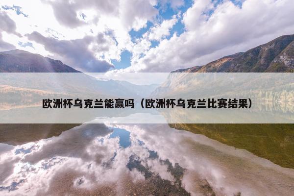 欧洲杯乌克兰能赢吗（欧洲杯乌克兰比赛结果）