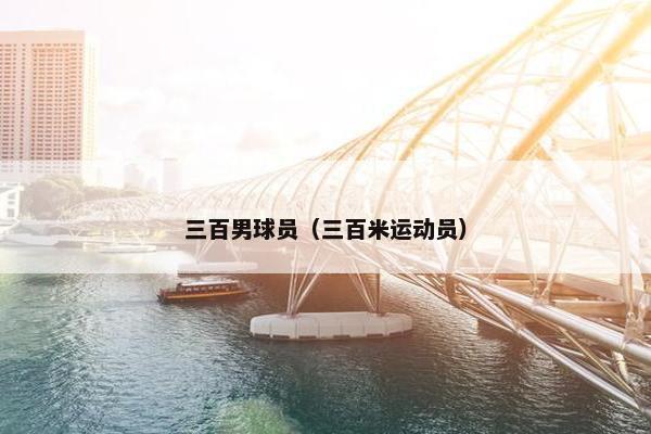 三百男球员（三百米运动员）