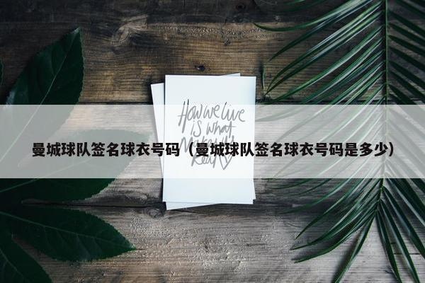 曼城球队签名球衣号码（曼城球队签名球衣号码是多少）