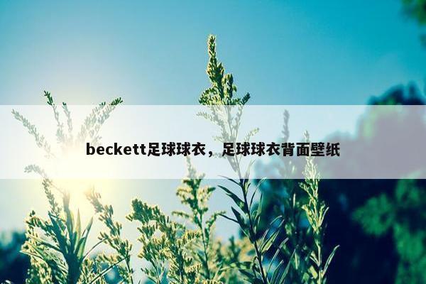 beckett足球球衣，足球球衣背面壁纸