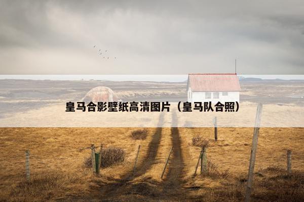 皇马合影壁纸高清图片（皇马队合照）