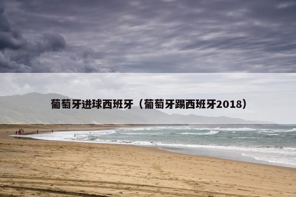葡萄牙进球西班牙（葡萄牙踢西班牙2018）