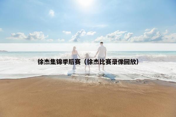 徐杰集锦季后赛（徐杰比赛录像回放）